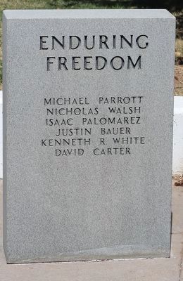 Larimer County Veterans Memorial. Click for full size. Larimer County Veterans Memorial image. Click for full size.