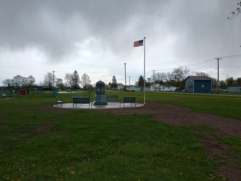 Veterans Memorial Park Marker. Click for full size. Veterans Memorial Park Marker image. Click for full size.