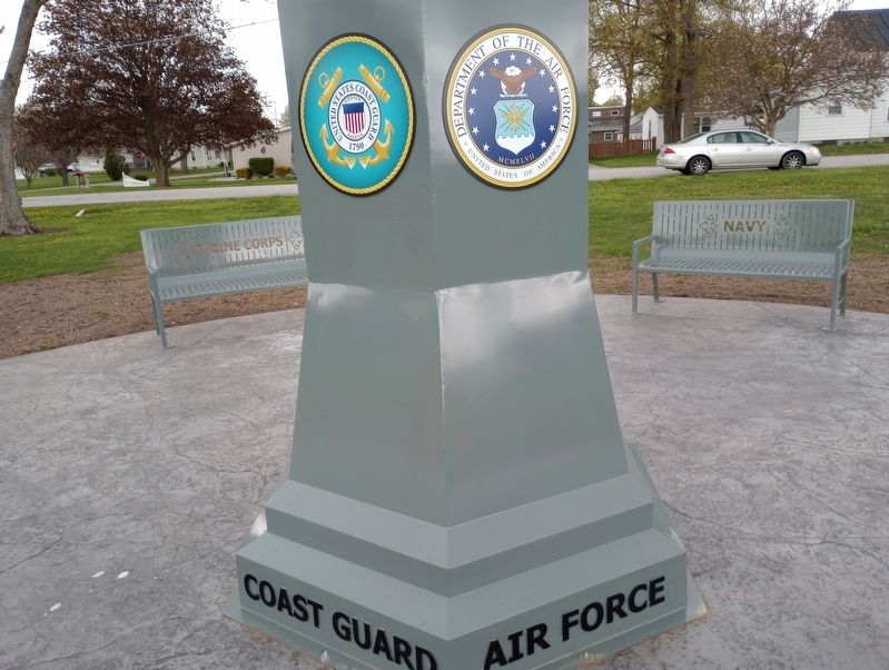 Veterans Memorial Park Marker. Click for full size. Veterans Memorial Park Marker image. Click for full size.