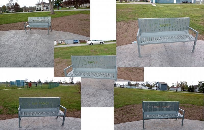 Veterans Memorial Park Marker. Click for full size. Veterans Memorial Park Marker image. Click for full size.