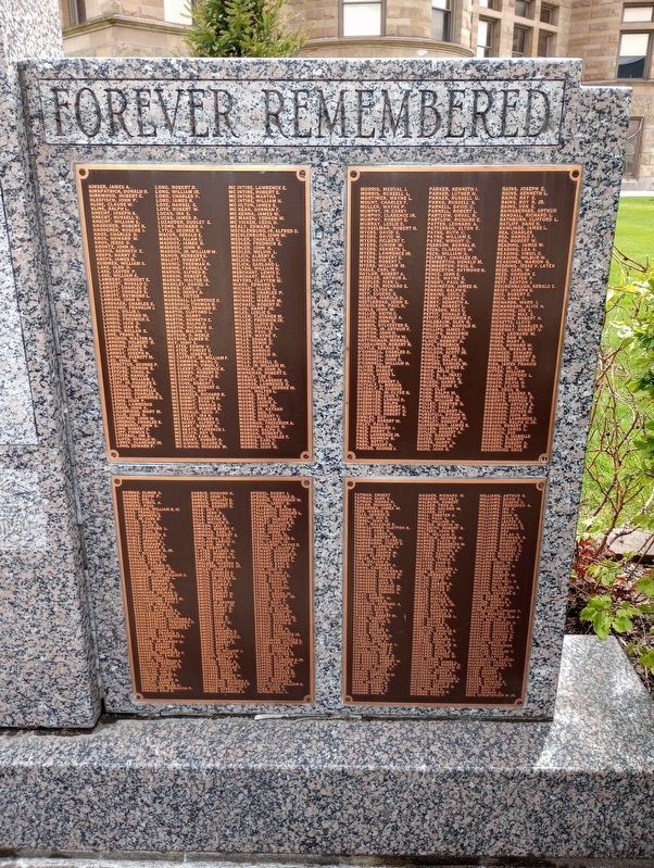Blackford County W.W. II Honor Roll Marker. Click for full size. Blackford County W.W. II Honor Roll Marker image. Click for full size.