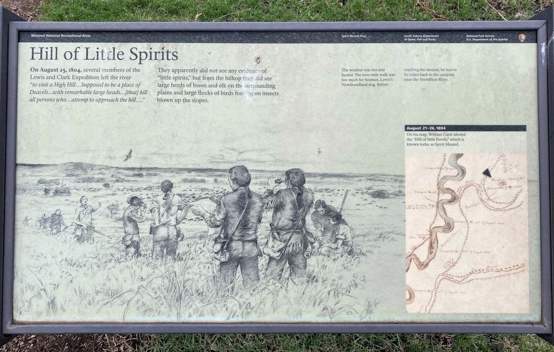 Hill of Little Spirits Marker image. Click for full size.