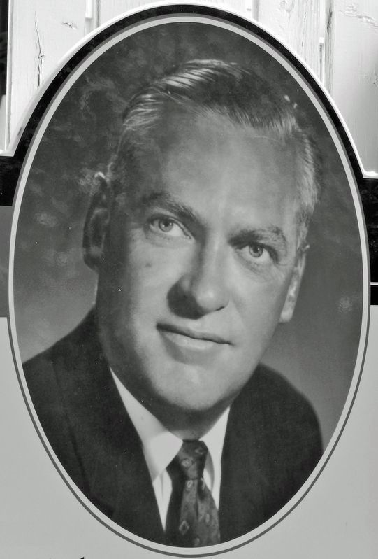 Marker detail: Alderman John Ayer. Click for full size. Marker detail: Alderman John Ayer image. Click for full size.