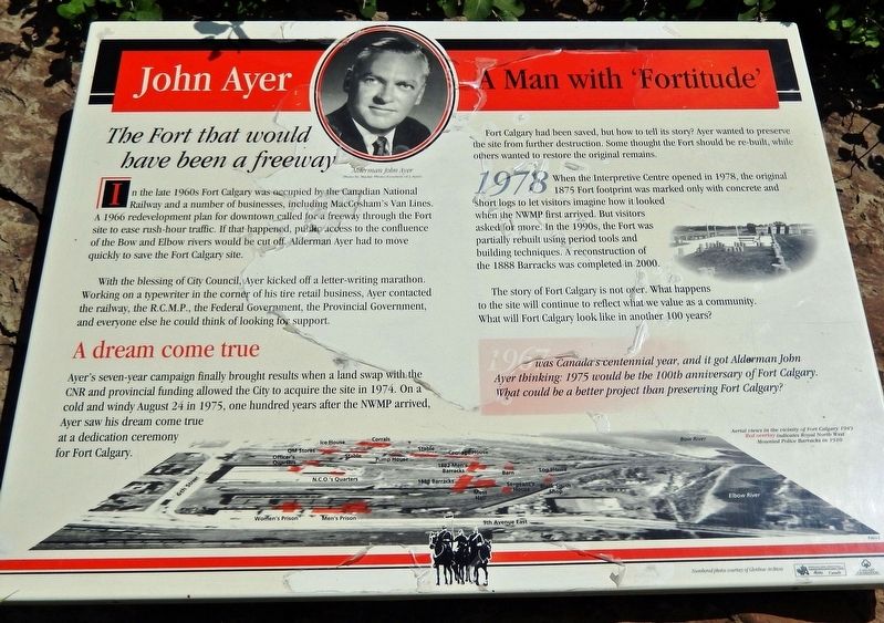 John Ayer Marker. Click for full size. John Ayer Marker image. Click for full size.