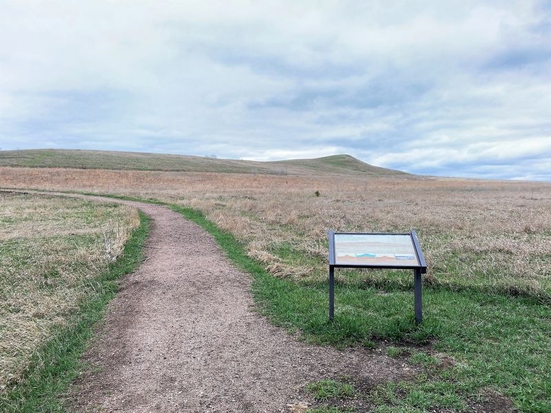 Hill of Chalk Marker. Click for full size. Hill of Chalk Marker image. Click for full size.