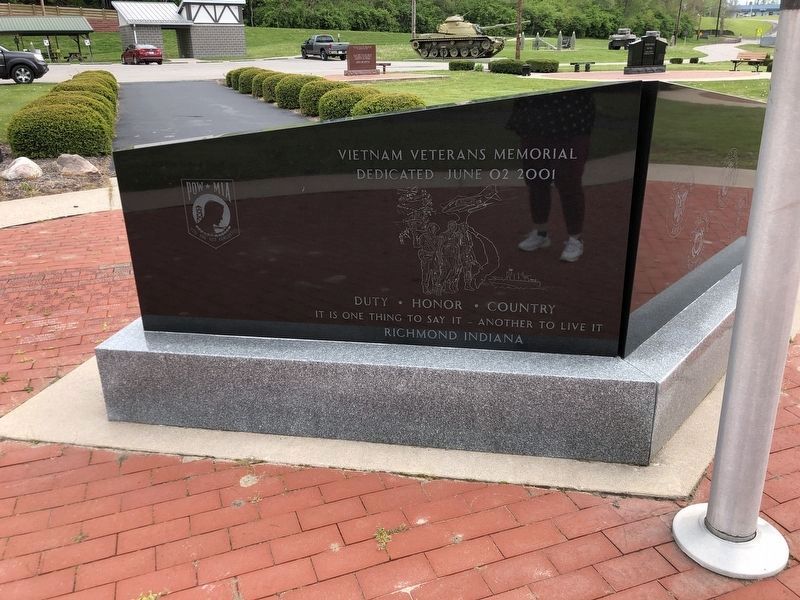 Wayne County Vietnam Memorial image. Click for full size.
