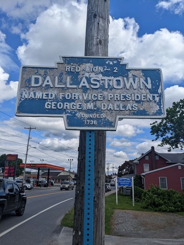 Dallastown Marker. Click for full size. Dallastown Marker image. Click for full size.