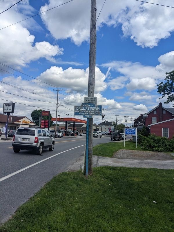 Dallastown Marker. Click for full size. Dallastown Marker image. Click for full size.