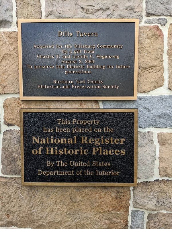 Dills Tavern Marker. Click for full size. Dills Tavern Marker image. Click for full size.