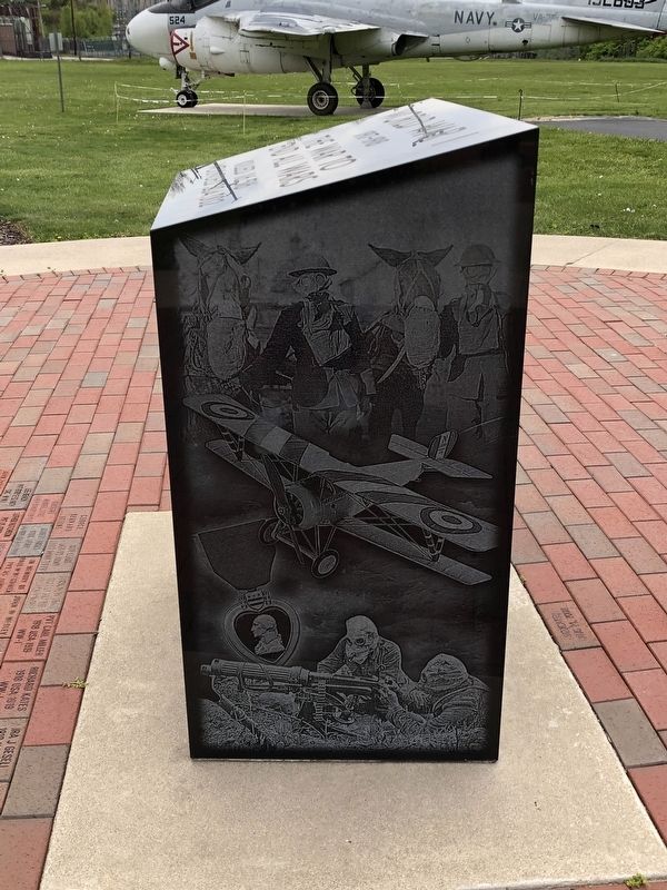 World War I Monument (side). Click for full size. World War I Monument (side) image. Click for full size.