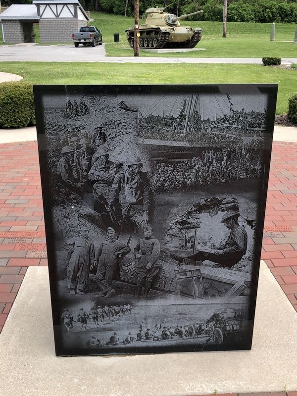 World War I Monument (back). Click for full size. World War I Monument (back) image. Click for full size.