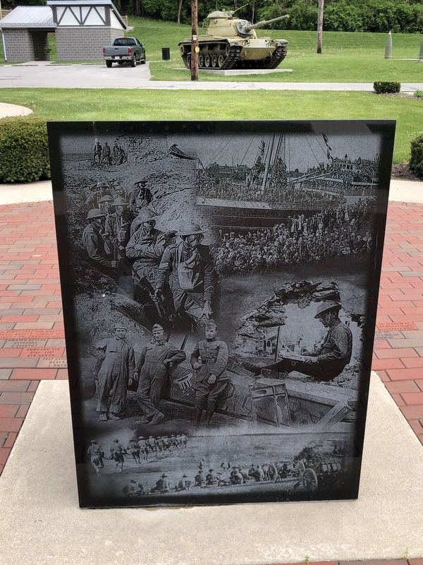 World War I Monument (back) image. Click for full size.