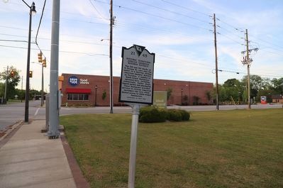 Historic Downtown African American Business District Marker. Click for full size. Historic Downtown African American Business District Marker image. Click for full size.
