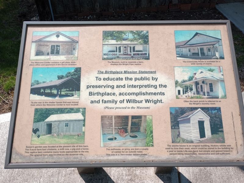 The Birthplace Mission Statement Marker image. Click for full size.