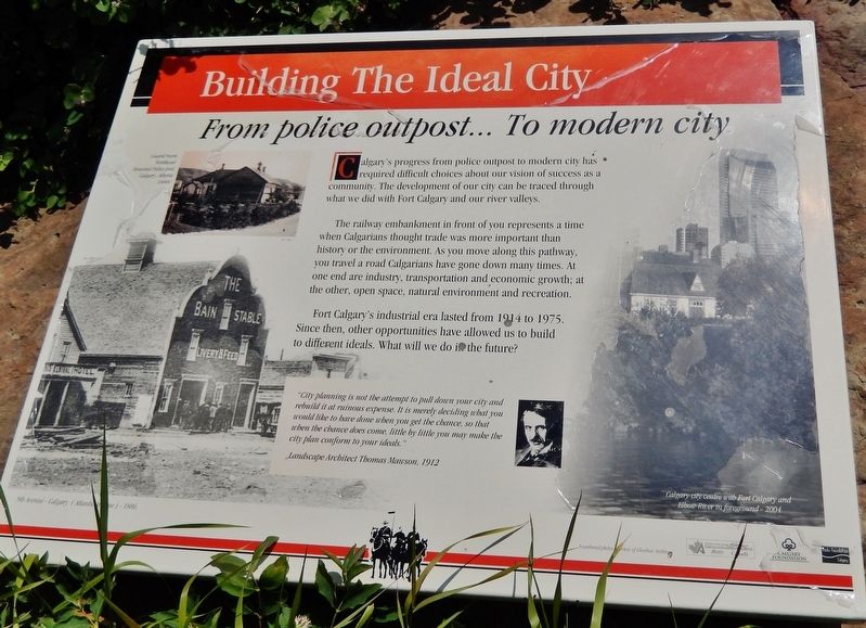 Building The Ideal City Marker image. Click for full size.