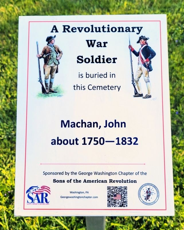 A Revolutionary War Soldier Marker. Click for full size. A Revolutionary War Soldier Marker image. Click for full size.