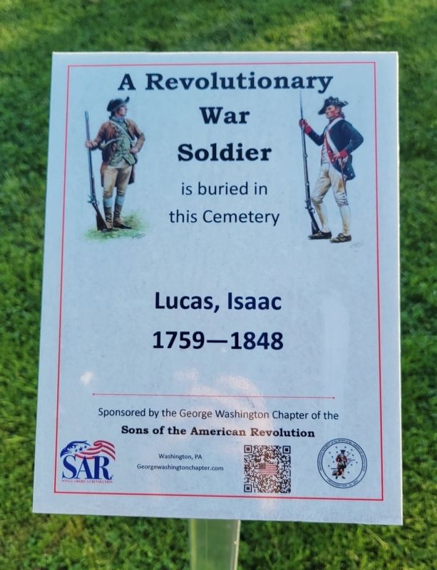 A Revolutionary War Soldier Marker image. Click for full size.