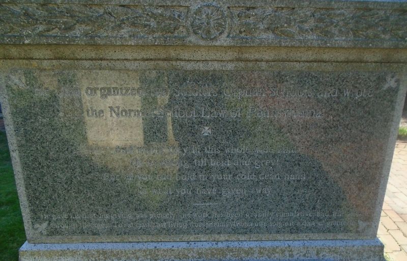 Thomas Henry Burrowes Monument Detail image. Click for full size.