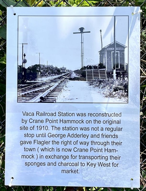 Vaca Railroad Station Marker image. Click for full size.