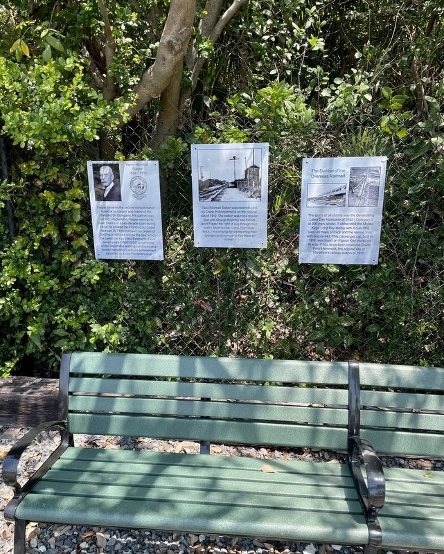 Vaca Railroad Station Marker (center). Click for full size. Vaca Railroad Station Marker (center) image. Click for full size.