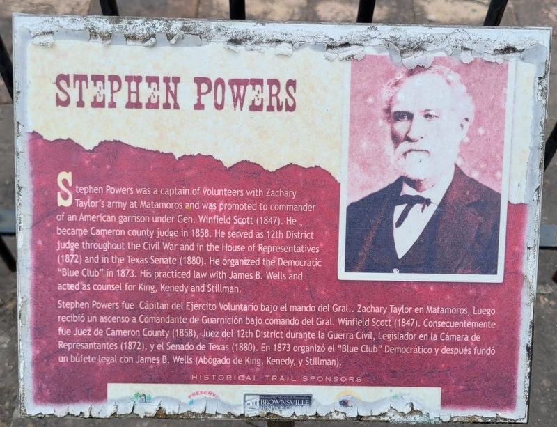 Stephen Powers Marker image. Click for full size.