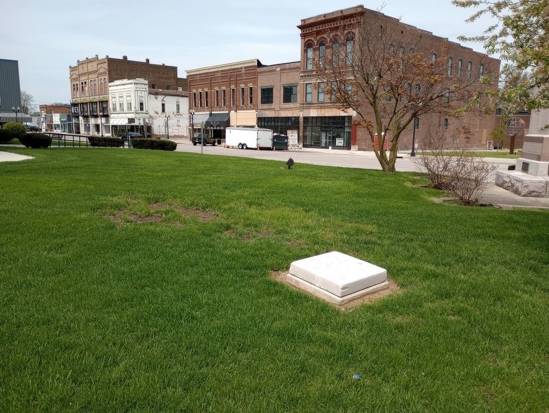 Orville Whitacre Marker. Click for full size. Orville Whitacre Marker image. Click for full size.