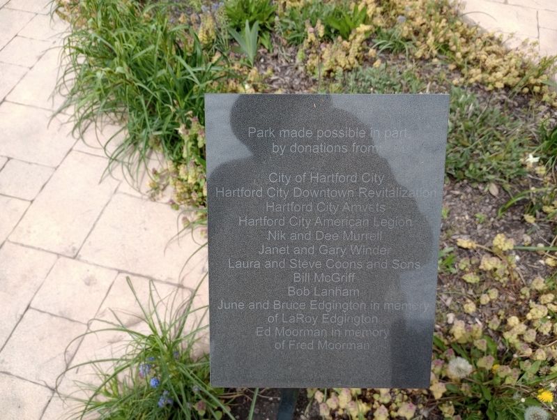 Veterans Gardens Marker image. Click for full size.