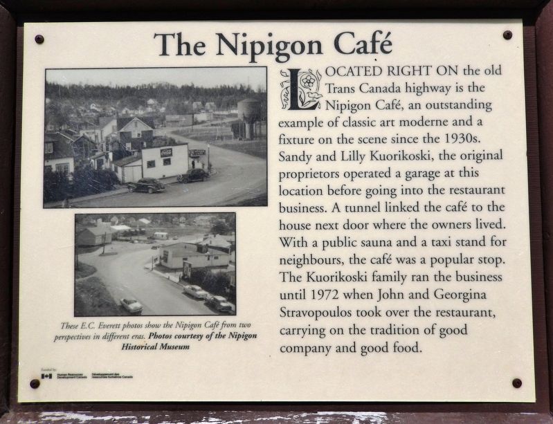 The Nipigon Caf Marker image. Click for full size.