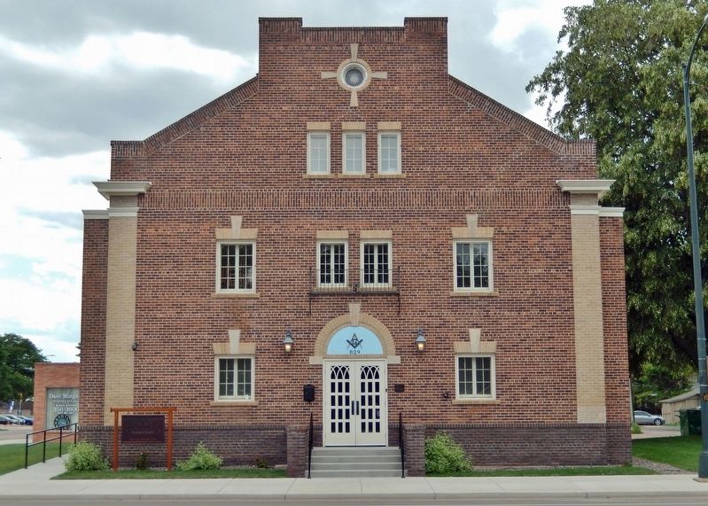 Masonic Temple (<i>east elevation</i>). Click for full size. Masonic Temple (<i>east elevation</i>) image. Click for full size.