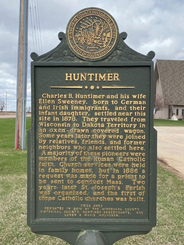 Huntimer Marker, Side One image. Click for full size.