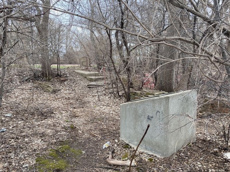 Saint Olaf Roller Mill and Power Dam Marker. Click for full size. Saint Olaf Roller Mill and Power Dam Marker image. Click for full size.