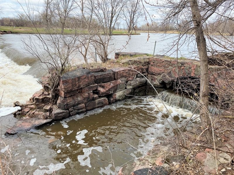 Saint Olaf Roller Mill and Power Dam Ruins. Click for full size. Saint Olaf Roller Mill and Power Dam Ruins image. Click for full size.