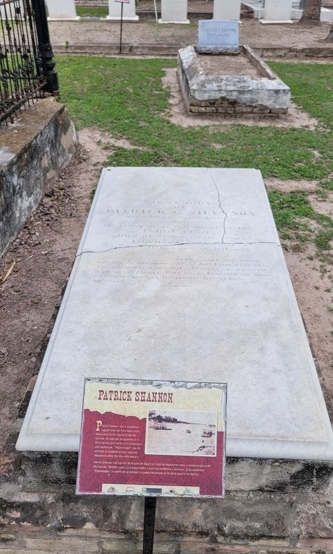 Patrick Shannon Gravestone and Marker image. Click for full size.