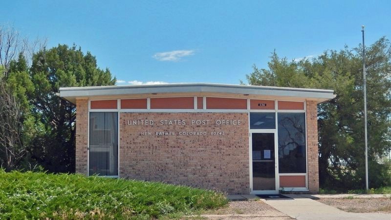 New Raymer, Colorado 80742 Post Office image. Click for full size.