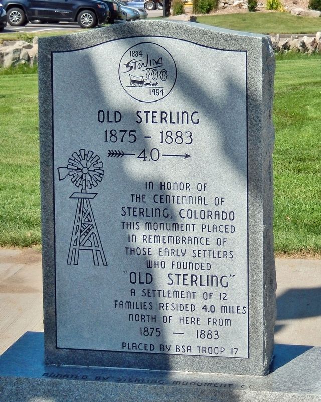 Old Sterling Marker image. Click for full size.