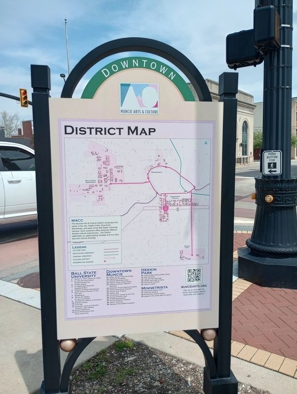 Arts And Culture District Marker image. Click for full size.