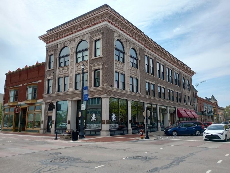Jones Block 1903 Marker. Click for full size. Jones Block 1903 Marker image. Click for full size.