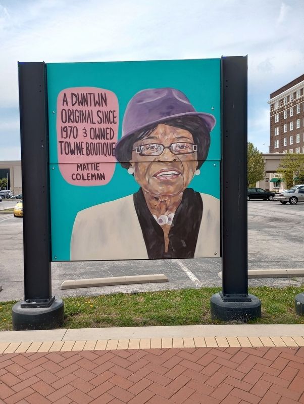 Mattie Coleman Marker. Click for full size. Mattie Coleman Marker image. Click for full size.
