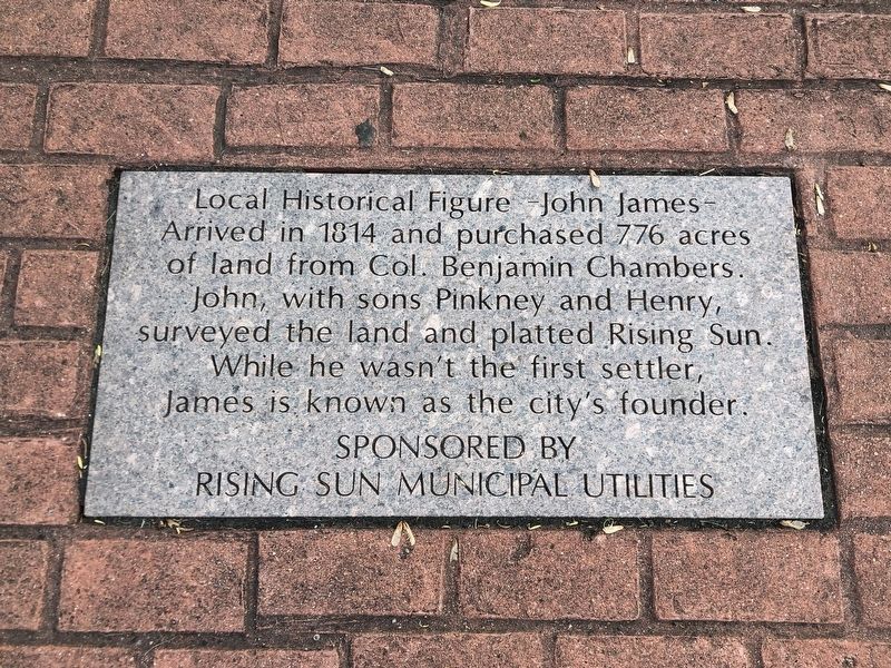 John James Marker. Click for full size. John James Marker image. Click for full size.