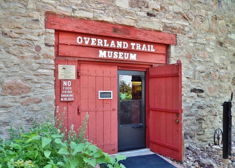 Overland Trail Museum Entrance image. Click for full size.