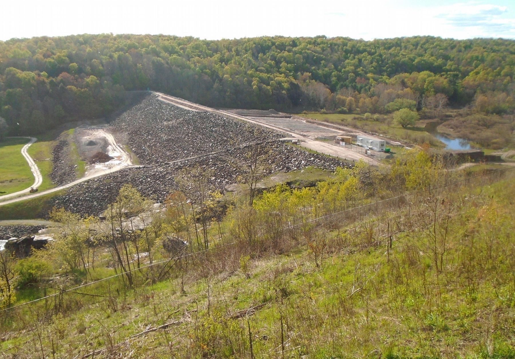 General Edgar Jadwin Dam & Reservoir image. Click for full size.