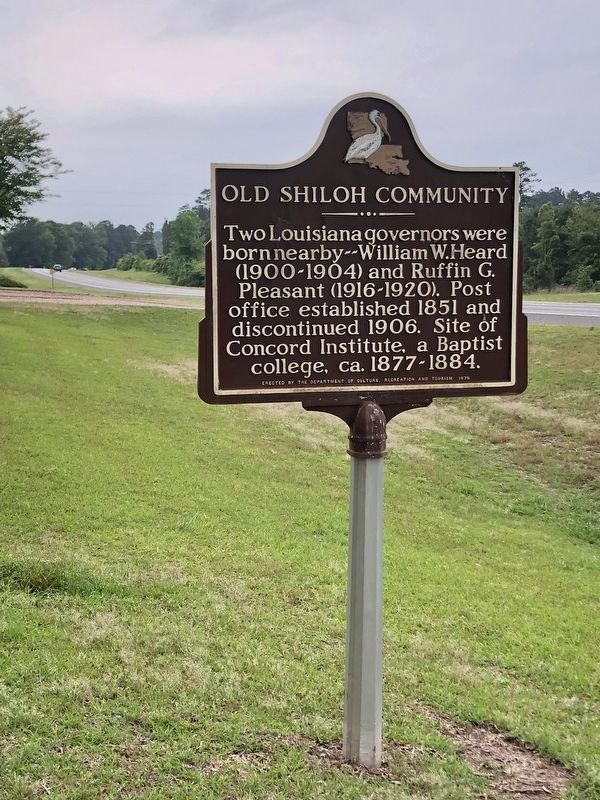 Old Shiloh Community Marker image. Click for full size.