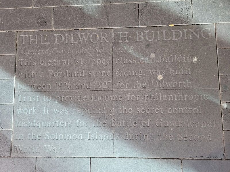 The Dilworth Building Marker image. Click for full size.