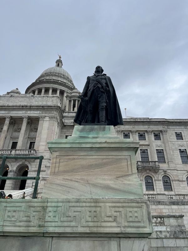 Nathanael Greene Monument. Click for full size. Nathanael Greene Monument image. Click for full size.