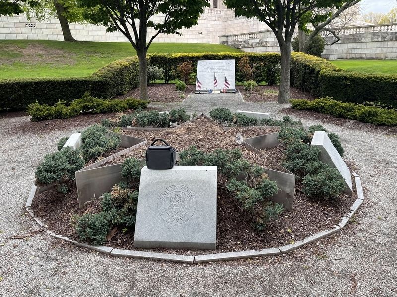 Garden of Heroes Marker. Click for full size. Garden of Heroes Marker image. Click for full size.