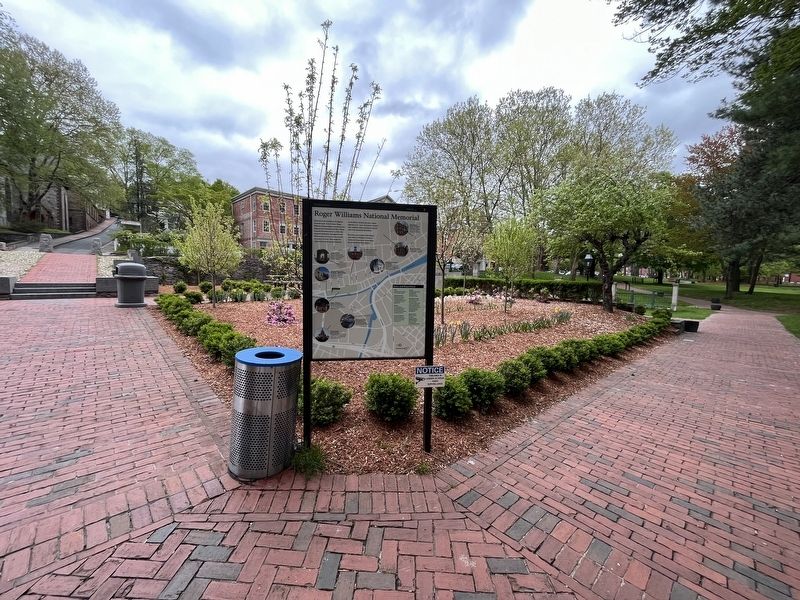 Roger Williams National Memorial. Click for full size. Roger Williams National Memorial image. Click for full size.