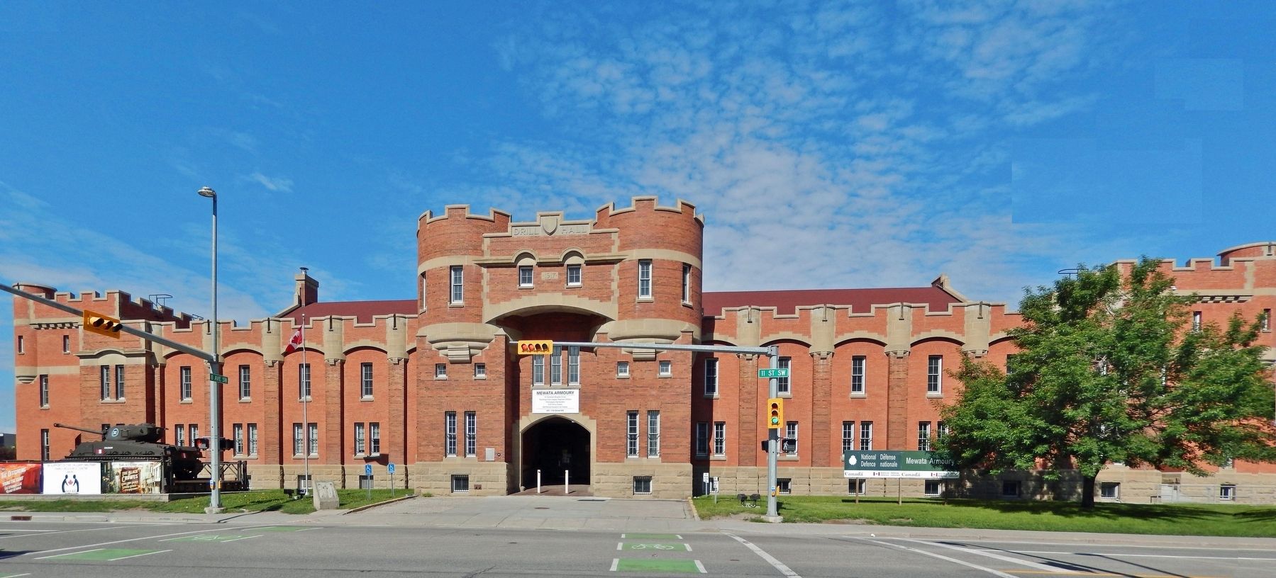 Mewata Armoury. Click for full size. Mewata Armoury image. Click for full size.