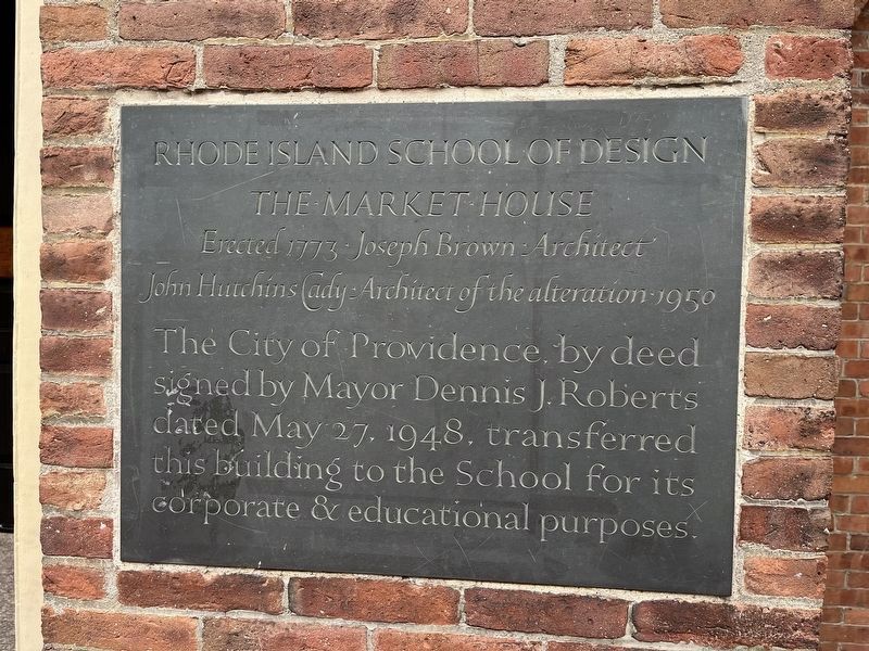 The Market House Marker. Click for full size. The Market House Marker image. Click for full size.