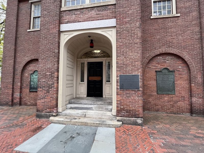 The Market House Marker. Click for full size. The Market House Marker image. Click for full size.