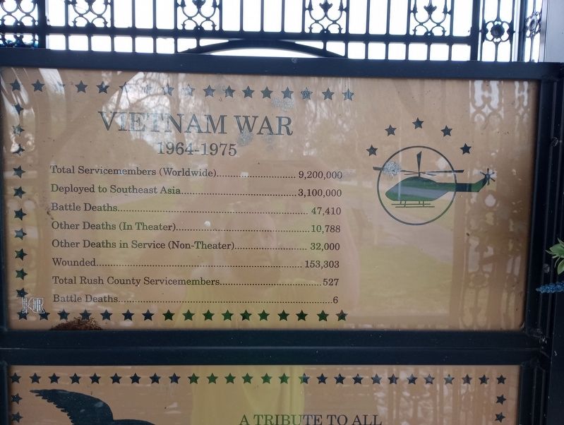 Vietnam War Marker. Click for full size. Vietnam War Marker image. Click for full size.